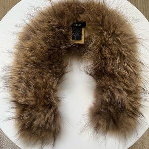 Rudsak real fur trim / scarf